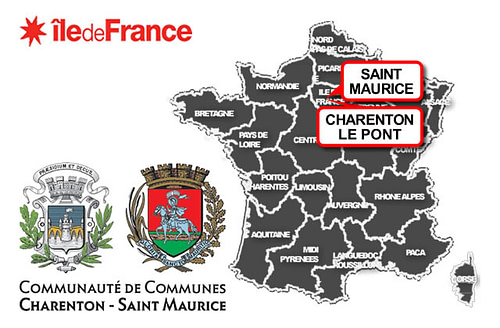 carte Charenton-le-Pont / Saint-Maurice