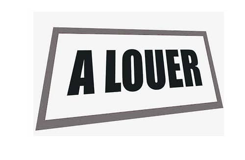 Pancarte à louer